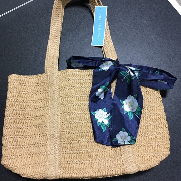 Draper James Handbags - Draper James straw tote New With tags